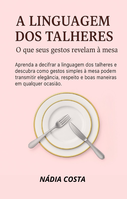 Capa do bônus A Linguagem dos Talheres